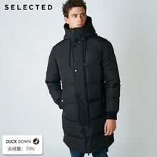 Load image into Gallery viewer, SELECTED New Winter Down Jacket Men&#39;s Zipper and Hat Casual Medium-and-Long Coat Suit S | 418412503